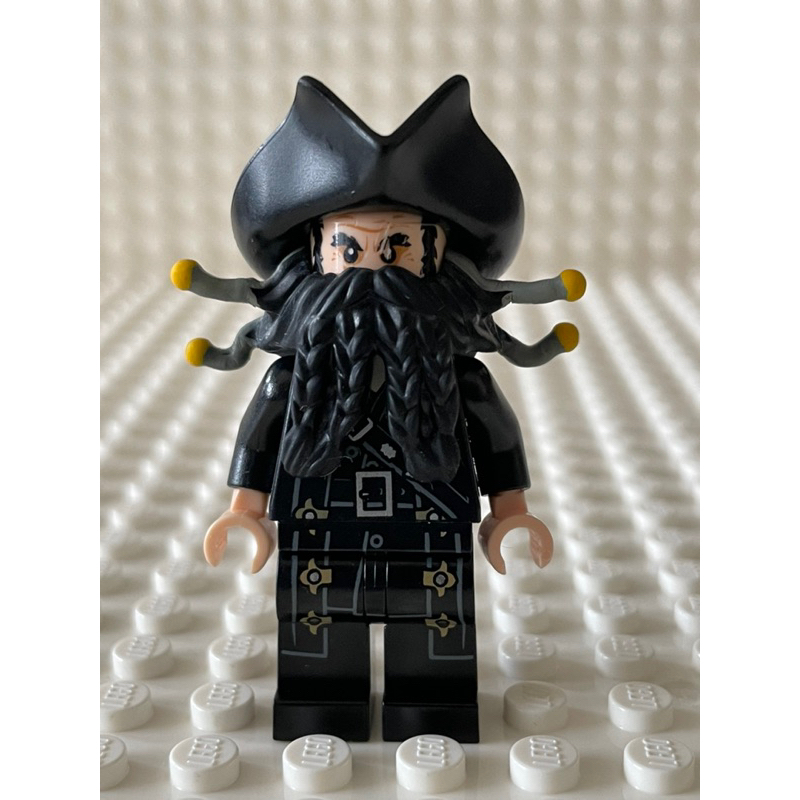 LEGO樂高 二手 絕版 神鬼奇航 4195 黑鬍子 船長