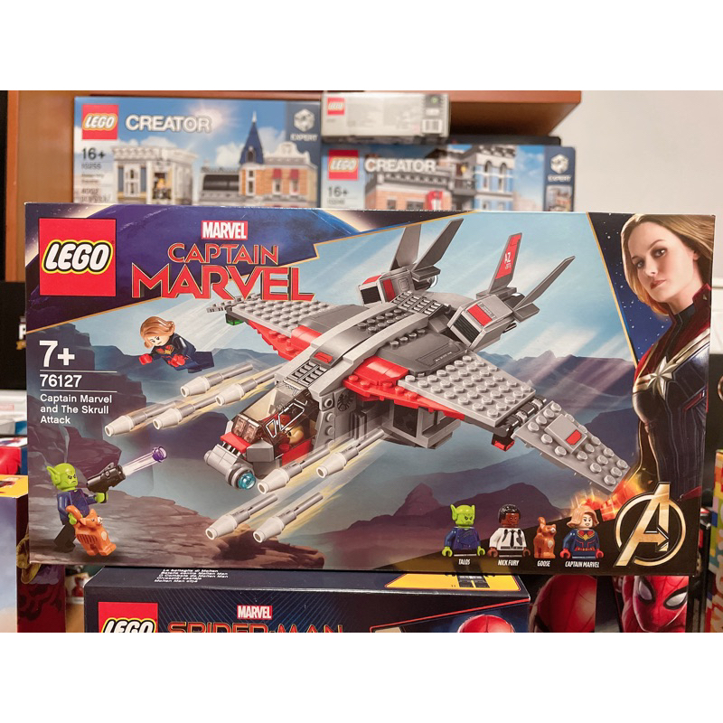 全新現貨 LEGO 76127 漫威系列 驚奇隊長與史庫洛攻擊 Marvel SUPER HEROES