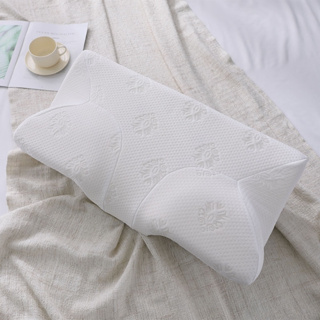 4D蝶型記憶枕 人體工學枕