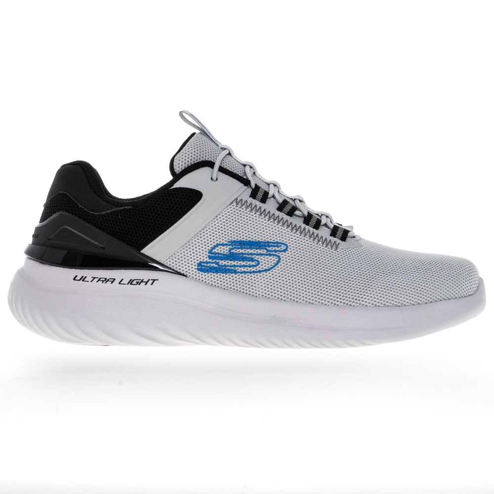 Skechers Bounder 2.0 休閒鞋 寬楦 灰藍黑 男鞋  232673WLGBK【X-YI】