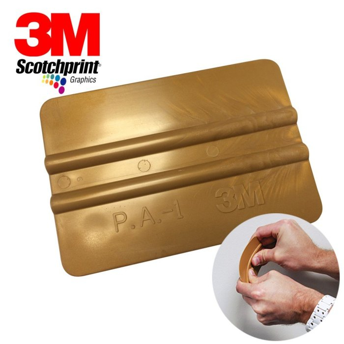 【LIKS】3M PA-1 Gold 黃金刮板 貼膜專業刮板 3M膠帶 貼膠保護膜專用 車用刮板【超耐用型】