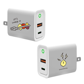 【TOYSELECT】Second Morning一起充電USB3.0+PD20W雙孔充電器