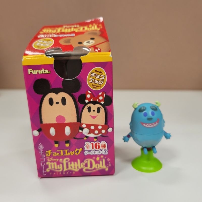 My Little Doll Disney 毛怪 吸盤 公仔 迪士尼 怪獸電力公司 日本FURUTA商品