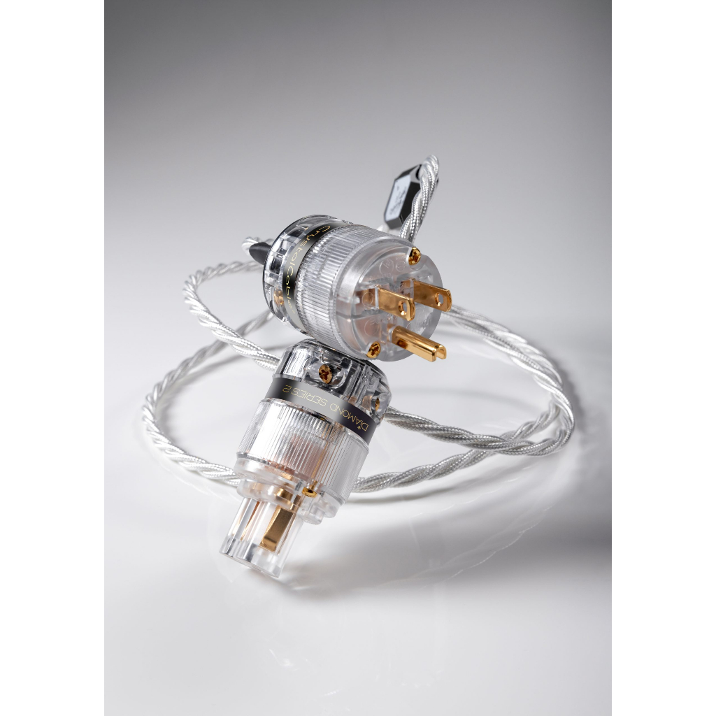 (二代上市) 響樂－音響｜Crystal Cable Ultra 2 Diamond 電源線 金銀合金 水晶線 CCUD