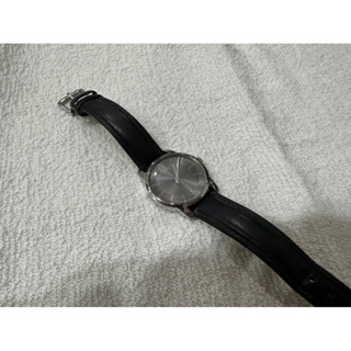 CK手錶 女生手錶 灰面手錶 CK飾品 二手錶 石英錶 皮帶手錶 女錶
