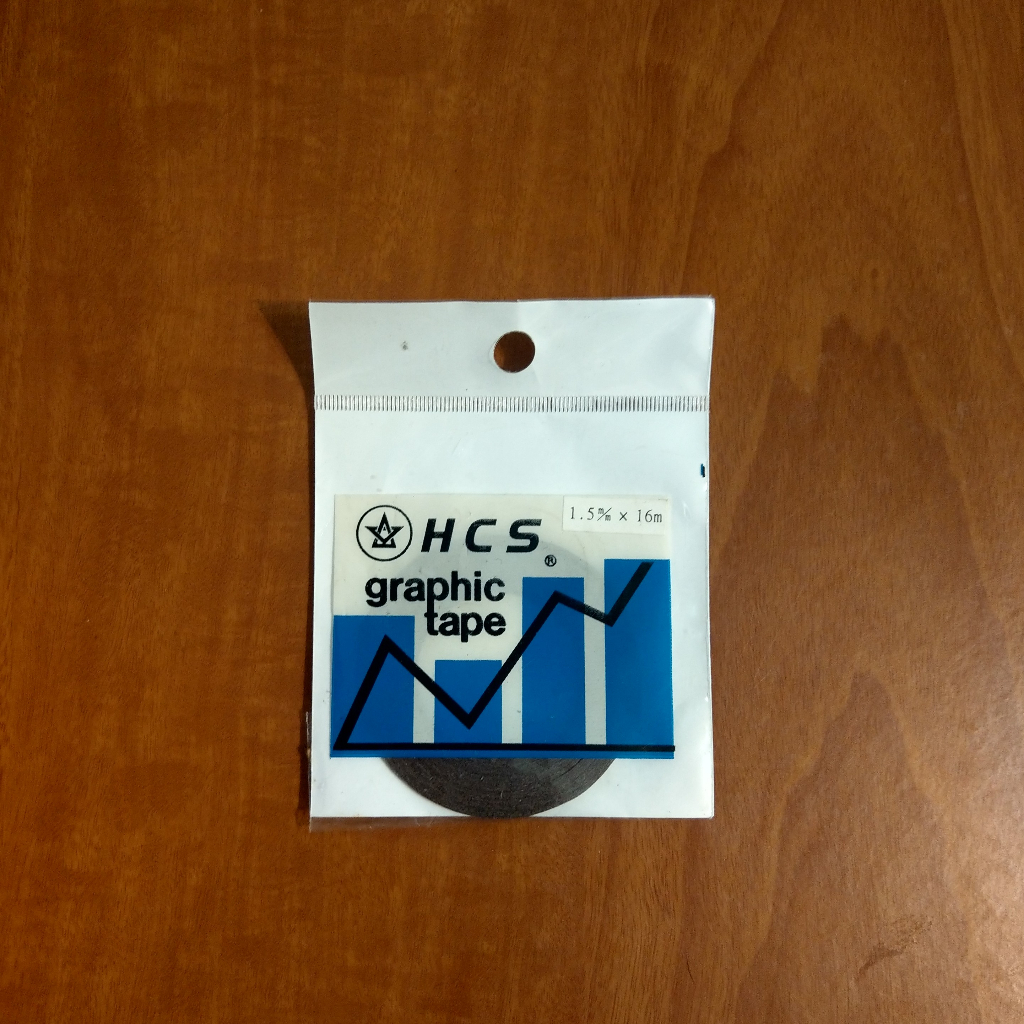 台灣品牌 HCS 標示帶 曲線膠帶 轉彎膠帶 線透 模型用
