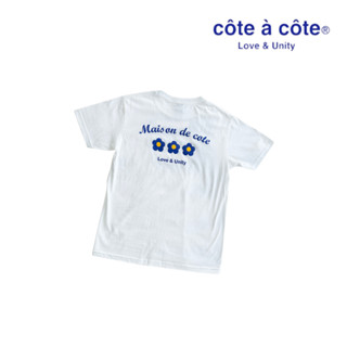 ALIENPAW｜cote a cote Maison de Cotte純棉短袖上衣 寵物親子裝 正韓 純棉
