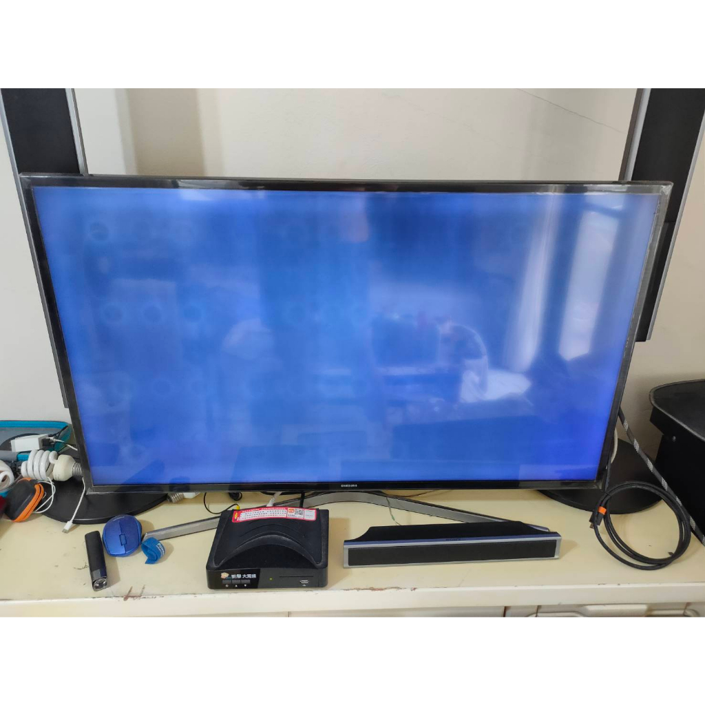 故障 三星 SAMSUNG UA43MU6100W 43吋 4K UHD智慧型液晶電視 零件機 沒有附遙控器 銀貨兩訖