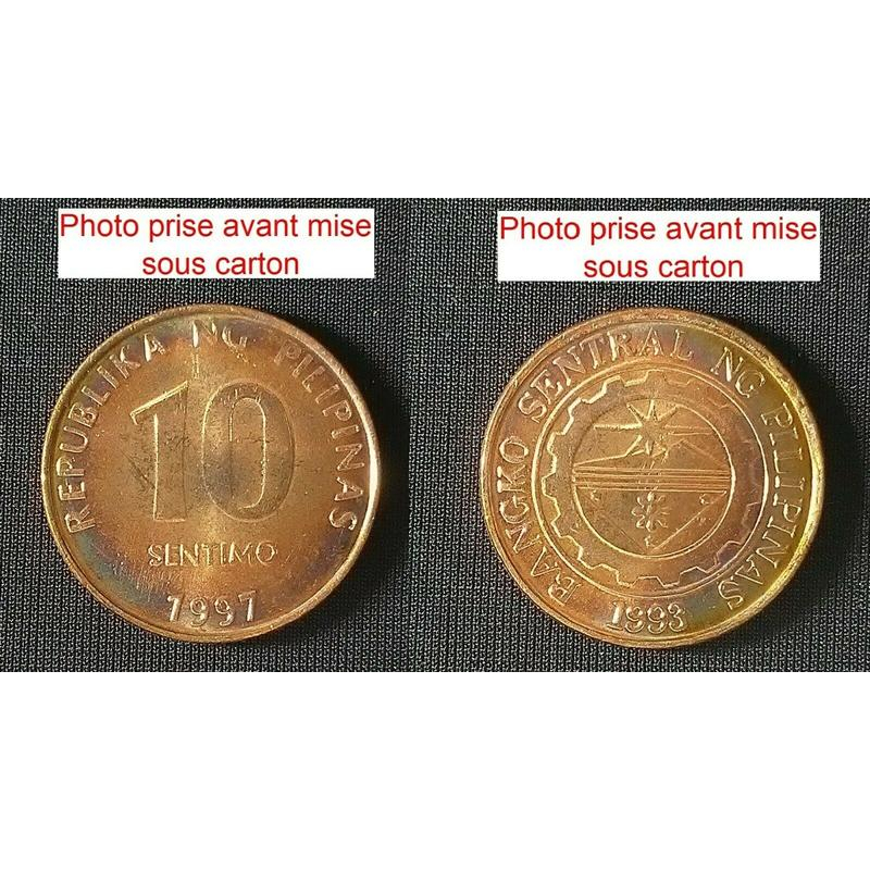 【全球郵幣】菲律賓1997年10 sentimos Philippines AU