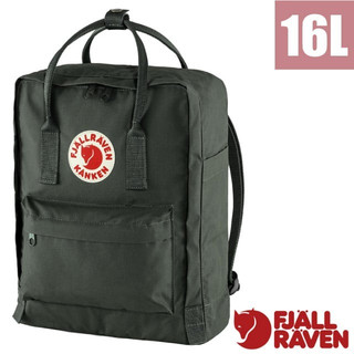 【瑞典 Fjallraven】小狐狸 多功能輕量防潑水日用背包 Kånken 通勤書包 休閒背包 森林綠 23510