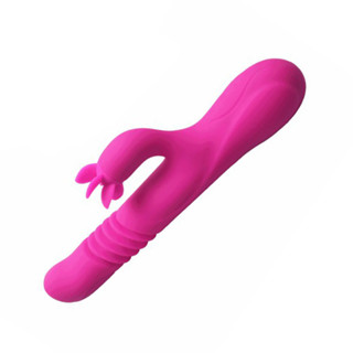 高頻震動力 女用自慰器 伸縮搖擺 加溫轉珠棒 自動抽插 舌舔震動棒 av棒 成人 情趣用品 交換禮物 USB充電