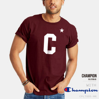 [ 5色特價 ] LETTERS 文字 tee with Champion / STAR C LOGO 2