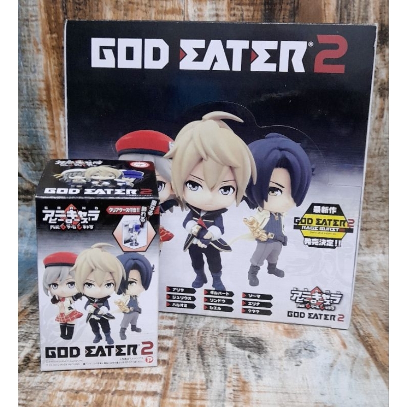 吉吉的動漫小窩-日版 GOD EATER 噬神者2 公仔附收藏盒 開盒款 盒玩 二手