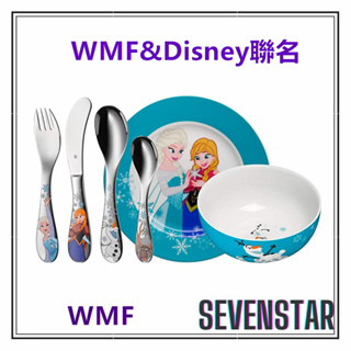 日本直送 德國WMF 完美福 迪士尼聯名 兒童餐具 餐具套裝 冰雪奇緣 迪士尼公主 維尼小熊 閃電麥坤