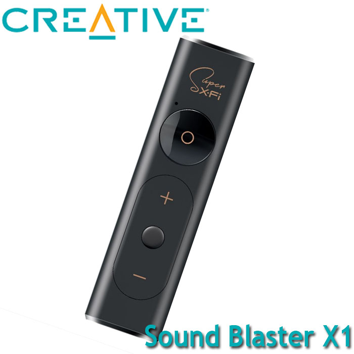 【MR3C】含稅公司貨 CREATIVE 創新未來 Sound Blaster X1 高解析度 USB耳機放大器