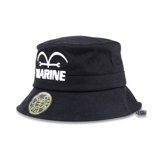 【angel new era】航海王 海軍 限定 漁夫帽 經典黑 東映授權 動漫 海賊王【one piece】