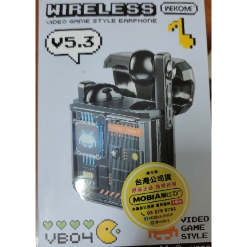 新款WEKOME VB04復古電玩電競藍芽耳機挑戰全場最低價