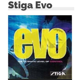達叔乒乓桌球-正品 斯蒂卡 STIGA Evo 黑/紅2.0 反膠 無包裝 桌球膠皮 ITTF認證 外貿尾單