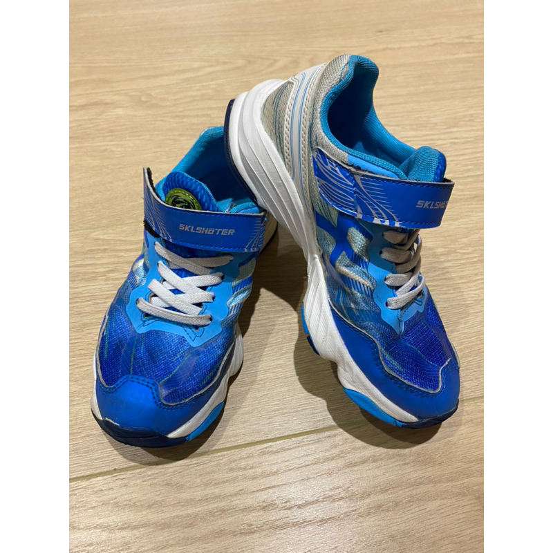 ［二手童鞋］moonstar 藍色童鞋（尺寸20）