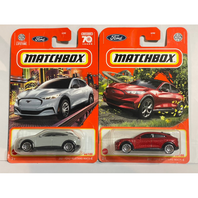 火柴盒 福特 電動野馬 Ford Mustang Mach-E Matchbox