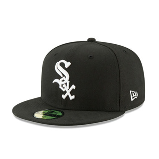 【NEW ERA】MLB 芝加哥 白襪 59FIFTY 正式球員帽 通用 經典黑 棒球帽【ANGEL NEW ERA】