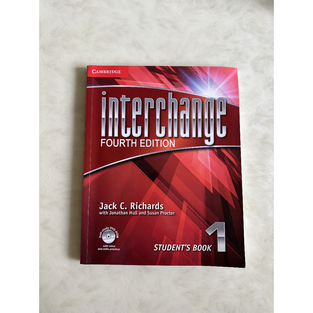 Interchange 1 Student's Book with Self-study DVD-ROM