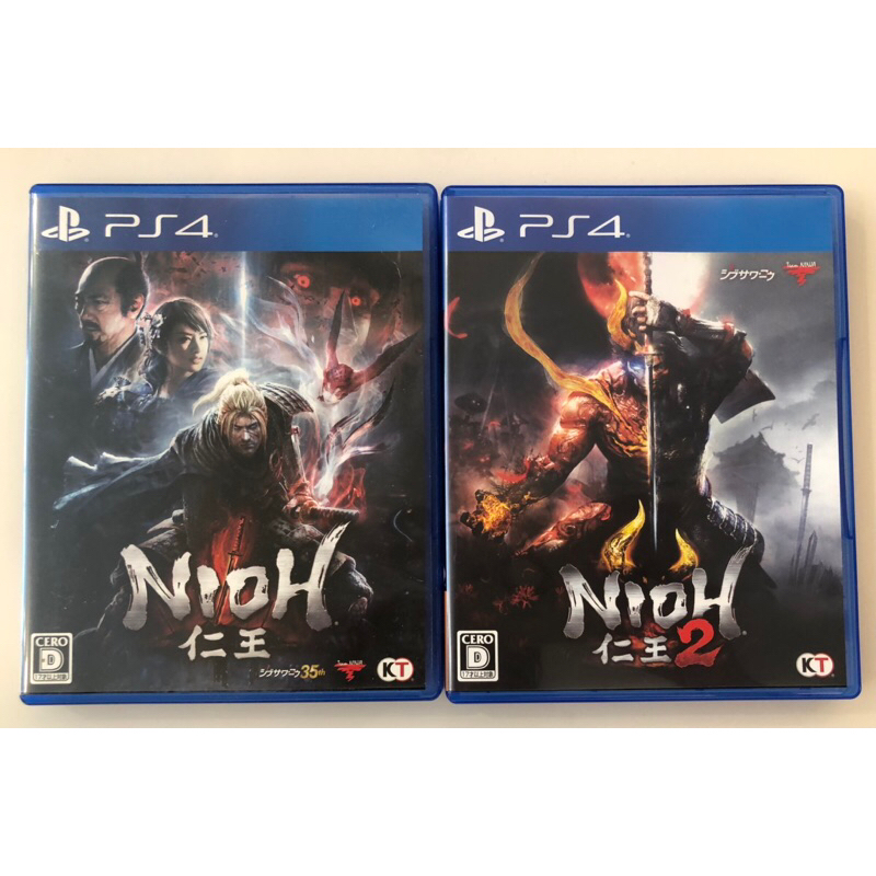 二手 PS4遊戲片 仁王2 一般版 標準版 Nioh 2 日版 中文版 繁體中文字幕 中古 仁王1 PS5可玩