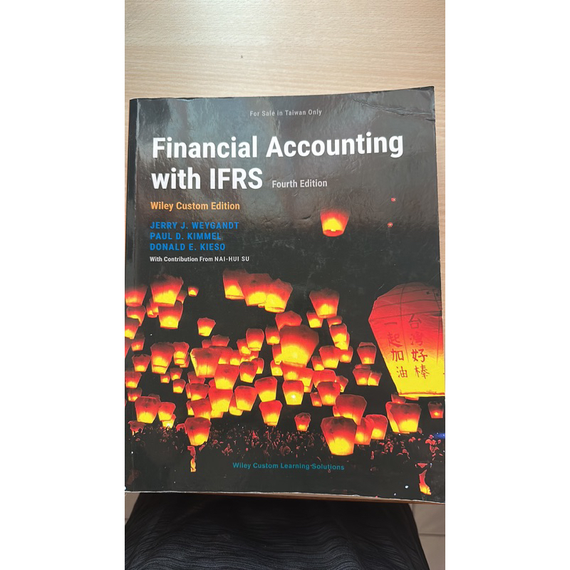 financial accounting with ifrs 14e二手書99%新/免運/會計