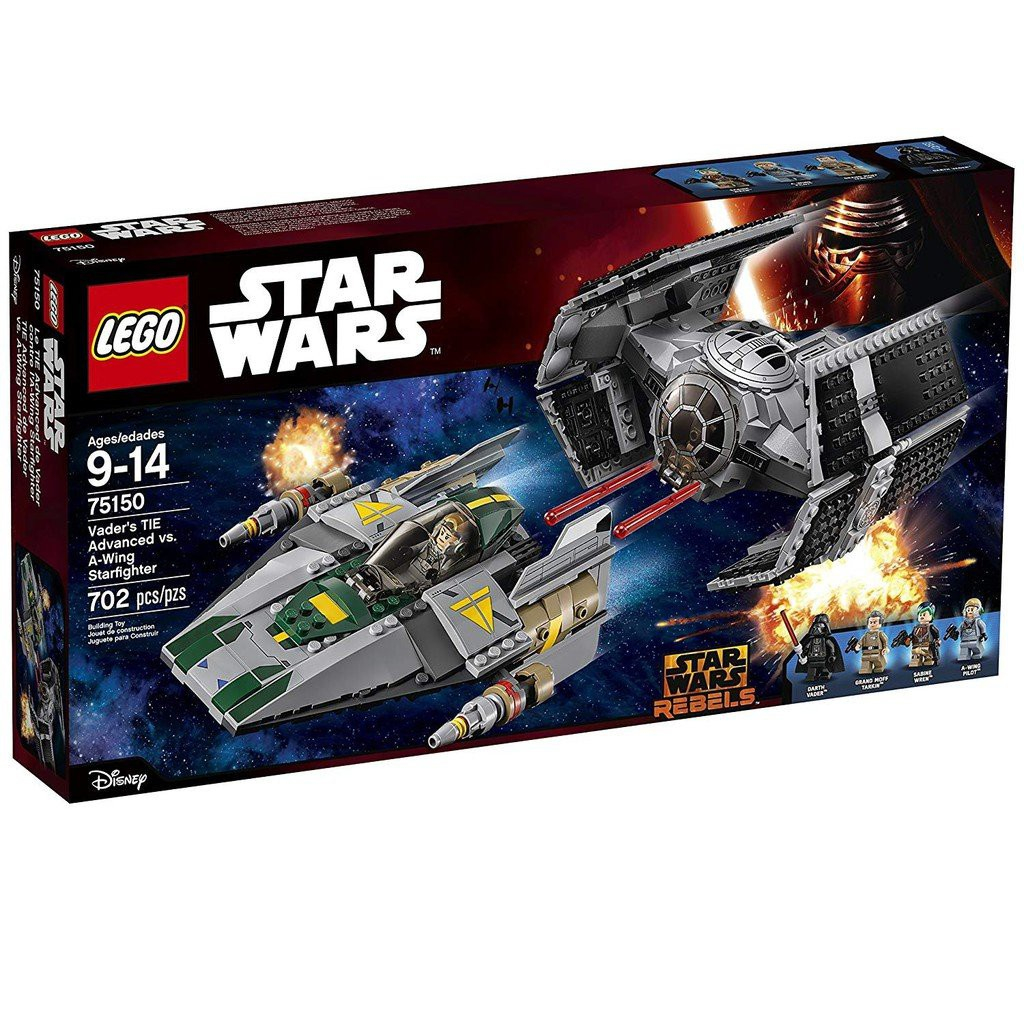 [快樂高手附發票] 公司貨 樂高 LEGO 75150 Vader's TIE Advanced vs. A-wing