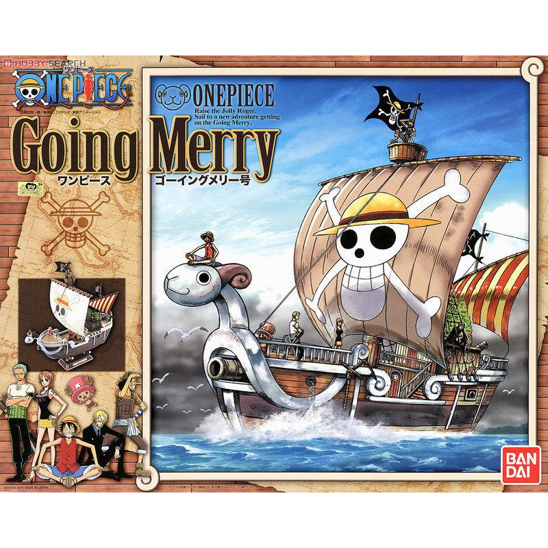 【鋼普拉】現貨 BANDAI 海賊王 ONE PIECE 偉大的船艦 海賊船 黃金梅利號 附草帽海賊團人偶小公仔 梅莉號