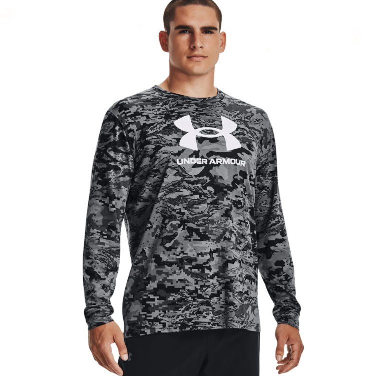 【UNDER ARMOUR】男 ABC CAMO長T-Shirt 1366466-001