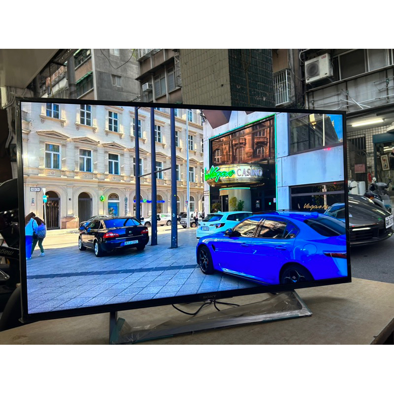 二手中古家sony43吋電視機4k聯網2017年型號KD-43X7500D內建you tube及Netflix保固三個月