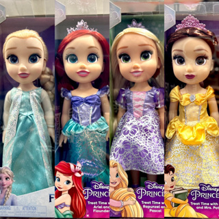 Costco好市多 Disney迪士尼Q版公主👸含造型配件 冰雪奇緣艾莎安 長髮公主樂佩 小美人魚愛莉兒 doll