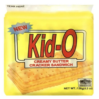 Kid-O日清 三明治餅乾-奶油口味/巧克力口味/草莓風味(136g)