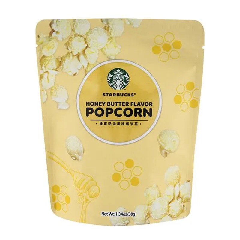 星巴克 蜂蜜奶油風味爆米花 Honey Butter Flavor Popcorn Starbucks 2023/09