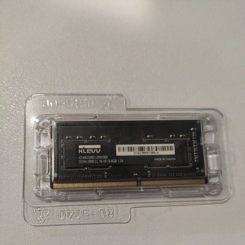 DDR4-2666 8GB 記憶體 KLEVV