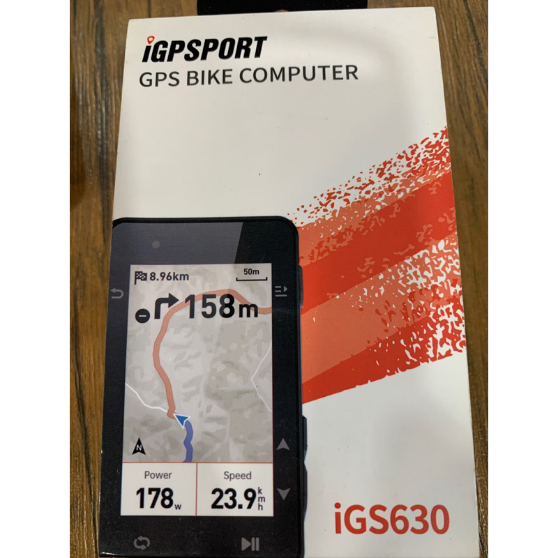 台灣公司貨 iGPSPORT iGS630 彩色螢幕 GPS衛星定位智慧碼錶 智能碼表 GARMIN規格底座