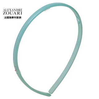 (現貨) 髮飾 髮夾 髮箍 水晶 珍珠 Alexandre Zouari 法國施華利精品髮飾 經典彩色系列0.7公分髮箍
