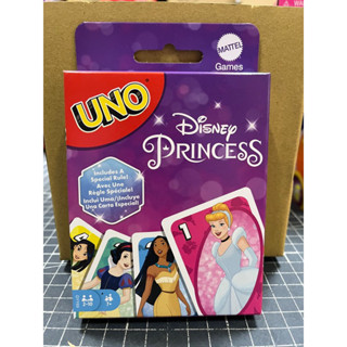 現貨 全新 正版 《蝦皮代開發票🧾》原價329元 Mattel UNO-迪士尼公主系列 UNO遊戲卡 桌遊 臺灣美泰兒