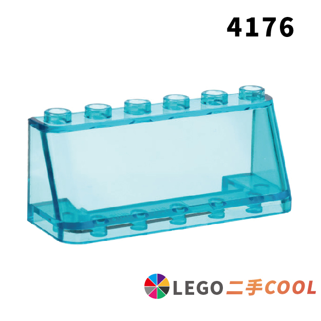 【COOLPON】正版樂高 LEGO【二手】檔風玻璃 Windscreen 2x6x2 4176 30607 35336