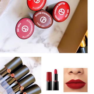 Giorgio Armani奢華美唇 絲滑霧面黑管 Rouge D'Armani Matte✨歐洲專櫃空運現貨