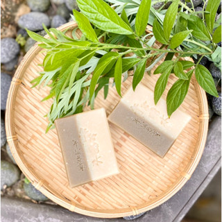 【午時水-艾草海鹽淨化皂】中、油、敏感、混合性肌膚適用 /手工皂/香皂/肥皂/冷皂｜♡ 蘭心手作皂坊 ♡ ｜