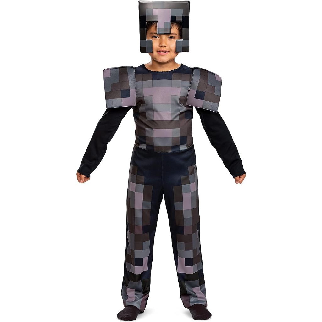 預購🚀空運🚀 美國專櫃 Minecraft 麥塊 Nether Armor 裝扮服 萬聖節 表演服 造型服 兒童 男童