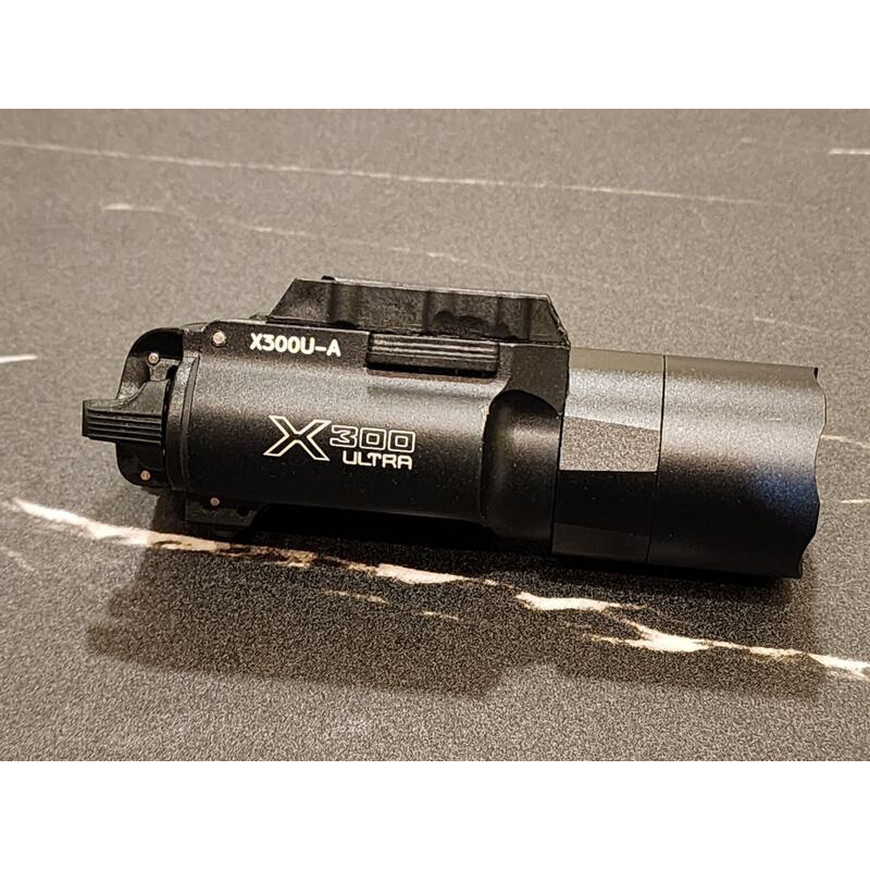 (圓仔） X300U  LED戰術槍燈，白光手電筒 可裝GBB AEG 夜間戰鬥