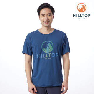 【Hilltop山頂鳥】POLARTEC 印花T恤 男款 藍｜PS04XMF0ECE1