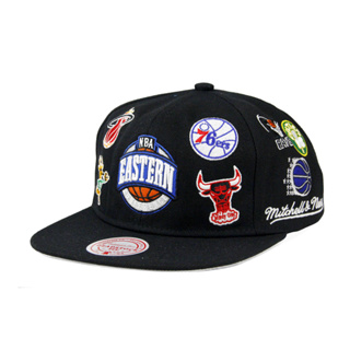 【Mitchell & Ness】NBA 東區 隊伍 ASG 全明星賽 經典黑 棒球帽 【ANGEL NEW ERA】