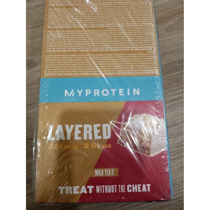 MyProtein 六層夾心高蛋白棒（英式奶茶口味）