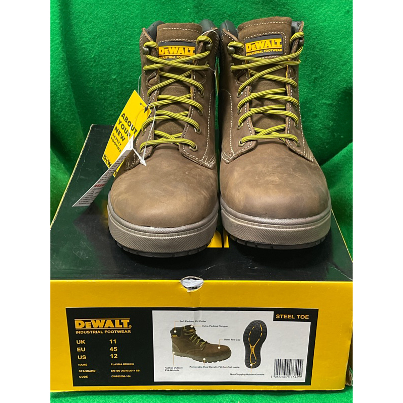 含稅 正品公司貨 DWF60256-104 Plasma安全鞋 棕褐色 DEWALT 得偉 鋼頭 鋼頭鞋 工作鞋 鞋