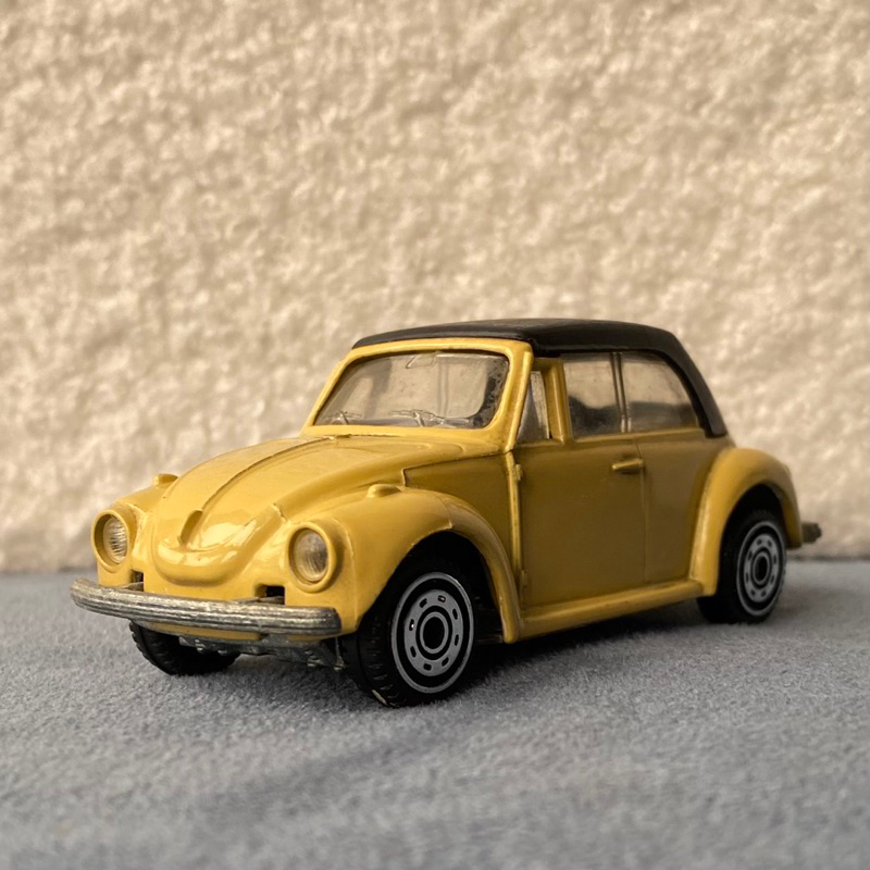 🇮🇹 Polistil 義製 米色 敞篷金龜車 1/43 Volkswagen Cabriolet VW 福斯 金龜車