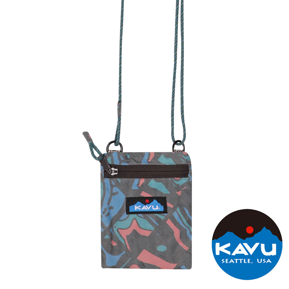 【KAVU】Waspusk Pouch 防水護照包『打破地殼』K9366 露營｜休閒｜旅遊｜戶外｜肩背包｜斜背包